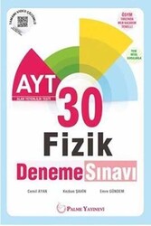 ​Palme Yayınları AYT Fizik 30 Deneme Sınavı - Palme Yayıncılık