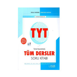 Palme Yayınları TYT Tüm Dersler Temel Kavramlarla Soru Kitabı - Palme Yayıncılık