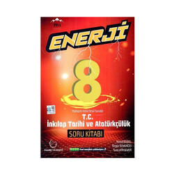 Palme Yayınları 8. Sınıf T.C. İnkılap Tarihi ve Atatürkçülük Enerji Soru Kitabı - Palme Yayıncılık