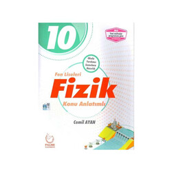 Palme Yayınları 10. Sınıf Fen Liseleri Fizik Konu Anlatımlı - Palme Yayıncılık