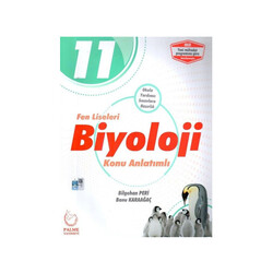 ​Palme Yayınları 11. Sınıf Fen Liseleri Biyoloji Konu Anlatımlı - Palme Yayıncılık