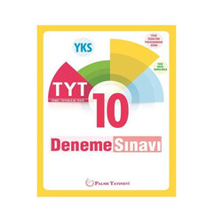 Palme Yayınları TYT 10 Deneme Sınavı - Palme Yayıncılık