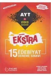 Palme Yayınları AYT Edebiyat Evde Ekstra Video Çözümlü 15 Deneme Sınavı - Palme Yayıncılık