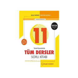 Palme Yayınları 11. Sınıf Sayısal Tüm Dersler Soru Kitabı - Palme Yayıncılık