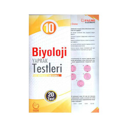 Palme Yayınları 10. Sınıf Biyoloji Yaprak Testleri - Palme Yayıncılık