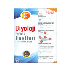 Palme Yayınları TYT AYT Biyoloji Yaprak Testleri - Palme Yayıncılık
