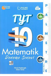 Palme Yayınları TYT Matematik Palmetre Video Çözümlü 10 Deneme - Palme Yayıncılık