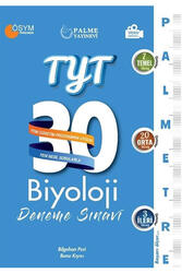 Palme Yayınları TYT Biyoloji Palmetre Video Çözümlü 30 Deneme - Palme Yayıncılık