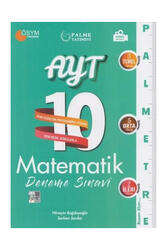 Palme Yayınları AYT Matematik Palmetre Serisi 10 Deneme Sınavı - Palme Yayıncılık
