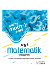 Palme Yayınları AYT Matematik Konu Kitabı Palme Mathe Serisi - Palme Yayıncılık