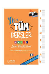 Palme Yayınları 2024 Palmetre 10.Sınıf Tüm Dersler Aylık Çalışma Fasikülleri - Palme Yayıncılık