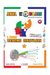 Palme Yayınları 1.Sınıf Deneme Sınavları Akıl Kodları Yeni Nesil Akıl ve Zeka Soruları - Palme Yayıncılık