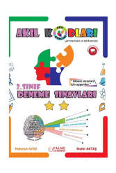 Palme Yayınları 2.Sınıf Deneme Sınavları Akıl Kodları Yeni Nesil Akıl ve Zeka Soruları - Palme Yayıncılık