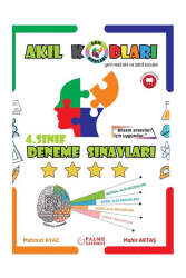 Palme Yayınları 4.Sınıf Deneme Sınavları Akıl Kodları Yeni Nesil Akıl ve Zeka Soruları - Palme Yayıncılık