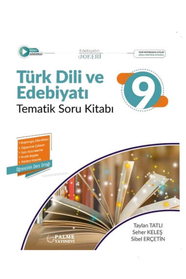 Palme Yayınları 9.Sınıf Türk Dili ve Edebiyatı Tematik Soru Kitabı - 1