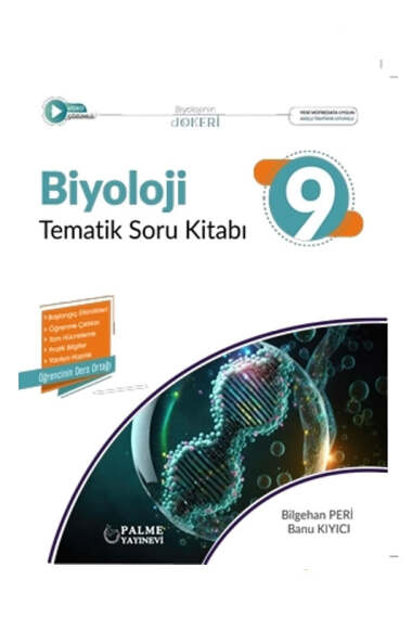 Palme Yayınları 9.Sınıf Biyoloji Tematik Soru Kitabı - 1