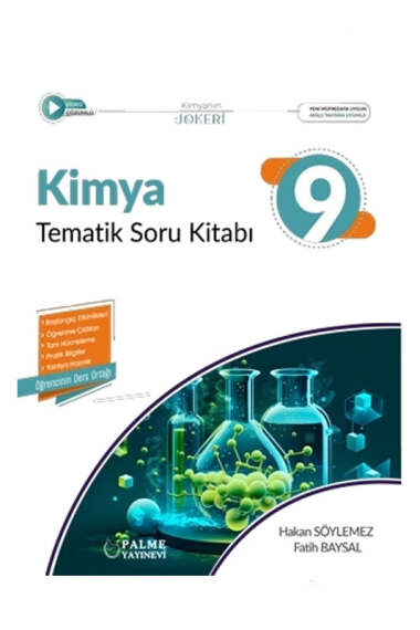 Palme Yayınları 9.Sınıf Kimya Tematik Soru Kitabı - 1