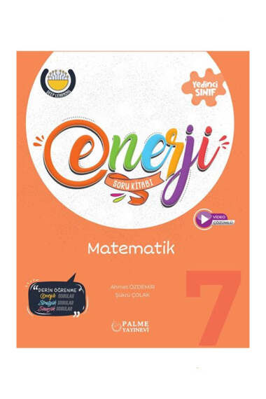 Palme Yayınları 7.Sınıf Enerji Matematik Soru Kitabı - 1