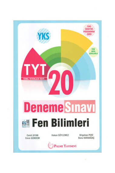 Palme Yayınları TYT Fen Bilimleri 20 Deneme Sınavı - 1