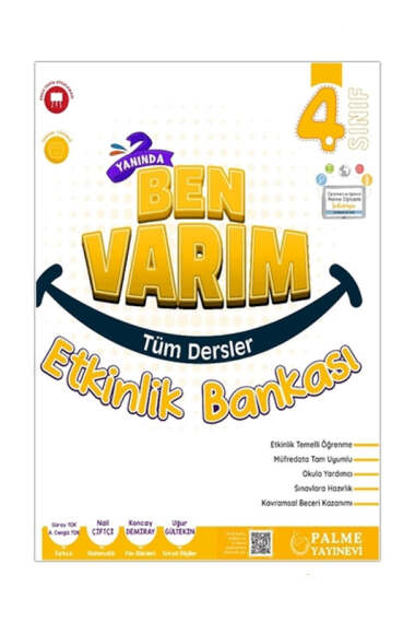 Palme Yayınları 4.Sınıf Yanında Ben Varım Tüm Dersler Etkinlik Bankası - 1