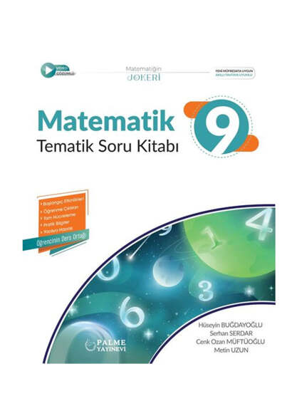 Palme Yayınları 9.Sınıf Matematik Tematik Soru Kitabı - 1