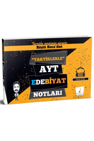 ​Pelikan Yayınları Rüştü Hocadan Taktiklerle AYT Edebiyat Notları - 1