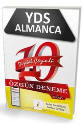 Pelikan Yayınları YDS Almanca Dijital Çözümlü Çek Kopart 10 Özgün Deneme Sınavı - Pelikan Yayınları