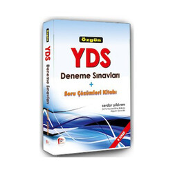 Özgün YDS Deneme Sınavları + Soru Çözümleri Kitabı - Pelikan Yayınları