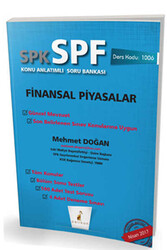 Pelikan Yayınevi SPK - SPF Finansal Piyasalar Konu Anlatımlı Soru Bankası 1006 - Pelikan Yayınları