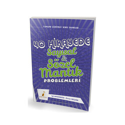 ​Pelikan Yayıncılık 40 Hikayede Sayısal ve Sözel Mantık Problemleri Tamamı Çözümlü Soru Bankası - Pelikan Yayınları