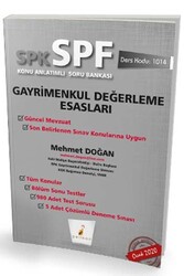​Pelikan Yayıncılık SPK - SPF Gayrimenkul Değerleme Esasları Konu Anlatımlı Soru Bankası 1014 - Pelikan Yayınları