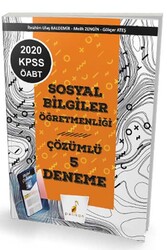 Pelikan Yayınları 2020 ÖABT Sosyal Bilgiler Öğretmenliği Dijital Çözümlü 5 Deneme Sınavı - Pelikan Yayınları