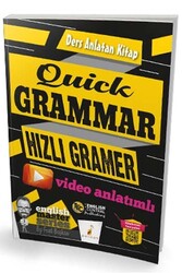 ​Pelikan Yayınları Quick Grammar Video Anlatımlı Ders Anlatan Kitap - Pelikan Yayınları