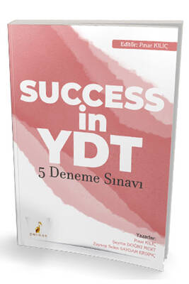 Pelikan Yayıncılık Success in YDT İngilizce Çek Kopart 5 Deneme Sınavı - 1