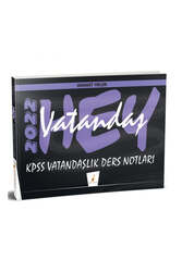 Pelikan Yayınları Hey Vatandaş! 2022 KPSS Vatandaşlık Ders Notları - Pelikan Yayınları