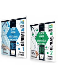 Pelikan Yayınları 2022 - 2023 İSG İkizi İş Yeri Hekimi ve Diğer Sağlık Personeli 2 Özgün Deneme Sınavı - Pelikan Yayınları