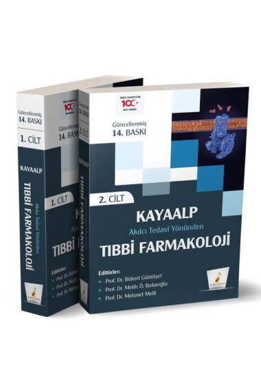 Pelikan Yayınları Kayaalp Akılcı Tedavi Yönünden Tıbbi Farmakoloji 2 Cilt - 1