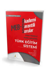 Pelikan Yayınları 2025 MEB-AGS Türk Eğitim Sistemi Soru Temelli Konu Anlatımı - Pelikan Yayınları