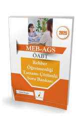 Pelikan Yayınları 2025 MEB-AGS ÖABT Rehber Öğretmenliği Soru Bankası - Pelikan Yayınları