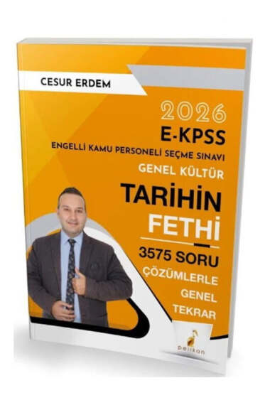 Pelikan Yayınları 2026 EKPSS Tarihin Fethi 3575 Soru Genel Tekrar - 1