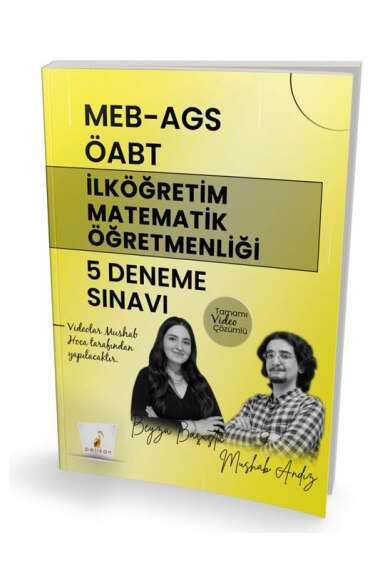 Pelikan Yayınları MEB-AGS ÖABT İlköğretim Matematik Öğretmenliği 5 Deneme Sınavı - 1