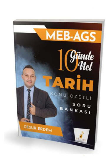 Pelikan Yayınları MEB-AGS 10 Günde 10 Net Tarih Konu Özetli Soru Bankası - 1