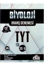 PES Yayınları TYT Biyoloji 35x6 Branş Denemesi - PES Yayınları