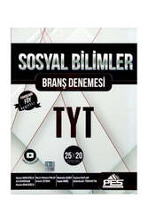 Pes Yayınları TYT Sosyal Bilimler Branş Denemesi - PES Yayınları
