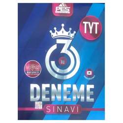 Pes Yayınları 2022 TYT 3'lü Deneme Sınavı - PES Yayınları