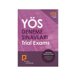 Puza Yayınları YÖS Deneme Sınavları Trial Exams - Puza Yayınları