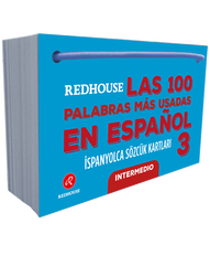 Redhouse Las 100 Palabras Mas Usadas En Espanol İspanyolca Sözcük Kartları 3 - Redhouse Yayınevi