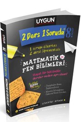Sadık Uygun Yayınları 8. Sınıf 2 Ders 1 Soruda Matematik ve Fen Bilimleri - Sadık Uygun Yayınları