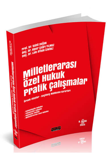 Savaş Yayınları 2024 Milletlerarası Özel Hukuk Pratik Çalışmalar 8.Baskı (Vahit Doğan) - 1