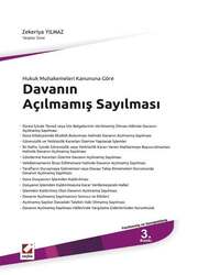 Seçkin Yayıncılık Hukuk Muhakemeleri Kanununa GöreDavanın Açılmamış Sayılması - Seçkin Yayıncılık